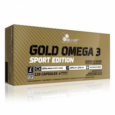 Olimp Gold Omega 3 Sport Edition - 120 Kapseln