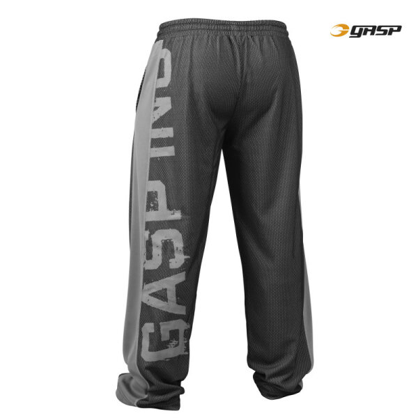 GASP No. 1 Mesh Pant - Black Grey