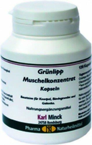 Karl Minck Grünlipp Muschelkonzentrat - 120 Kapseln