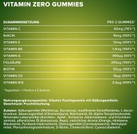 IronMaxx Vitamin Zero Gummies - 60 Gummis