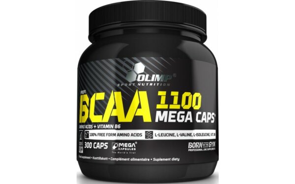 Olimp BCAA 1100 Mega Caps - 300 Kapseln