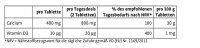 Sanct Bernhard Calcium+Vitamin D3 - 150 Tabletten