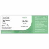 Woscha Taurin 600 mg - 120 K-Caps