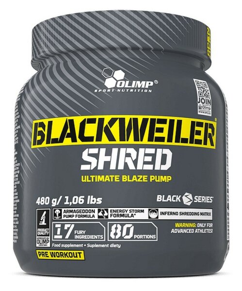 Olimp Blackweiler Shred - 480g-Dose, Exotic Orange