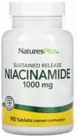 Natures Plus Niacinamide 1000 mg - 90 Tabletten