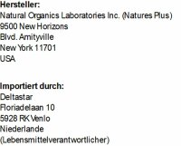 Natures Plus Super B-50 B-Complex - 180 VCaps