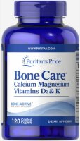 Puritans Pride Bone Care 120 Caplets